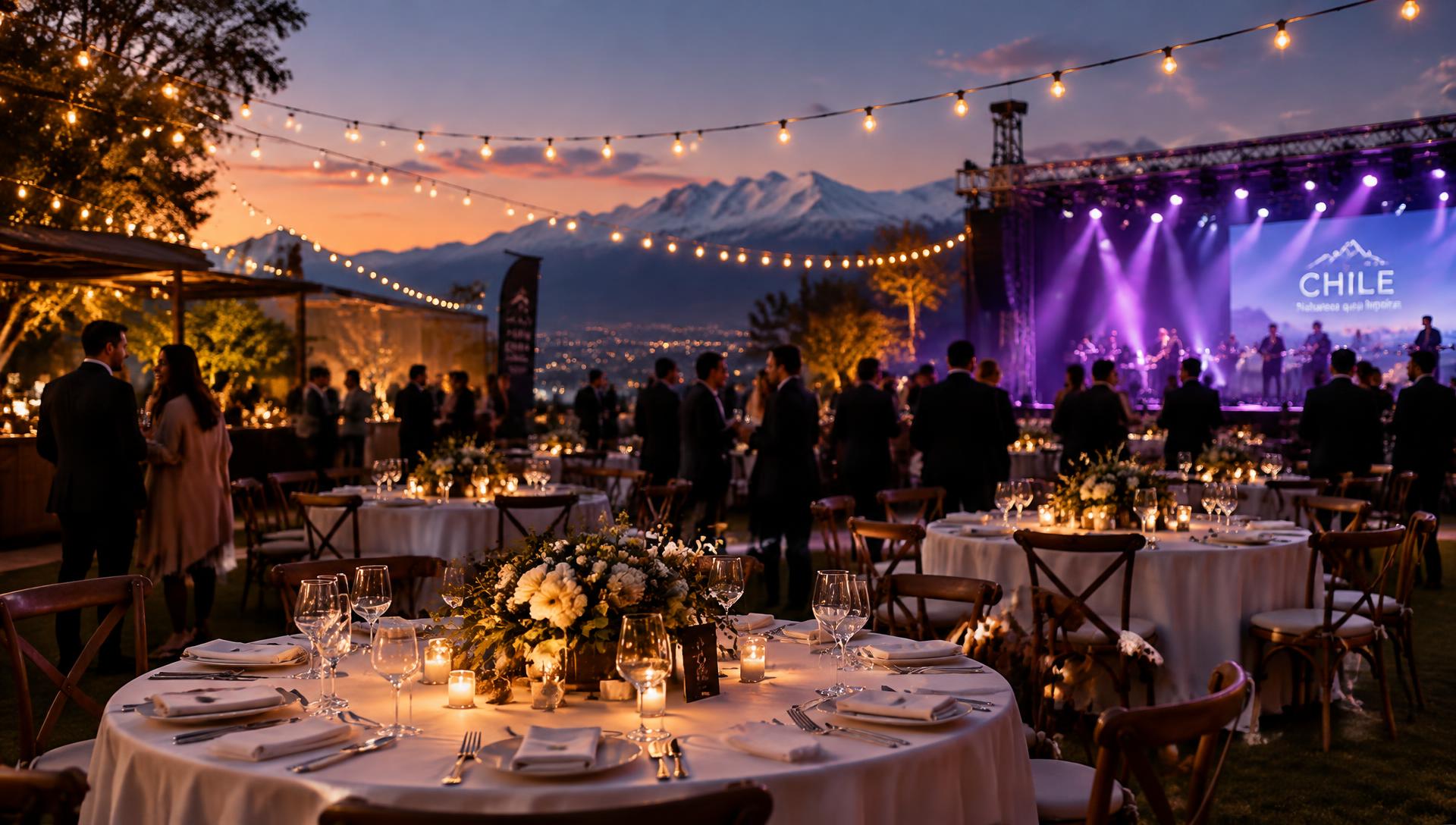 Producción integral de eventos en Chile